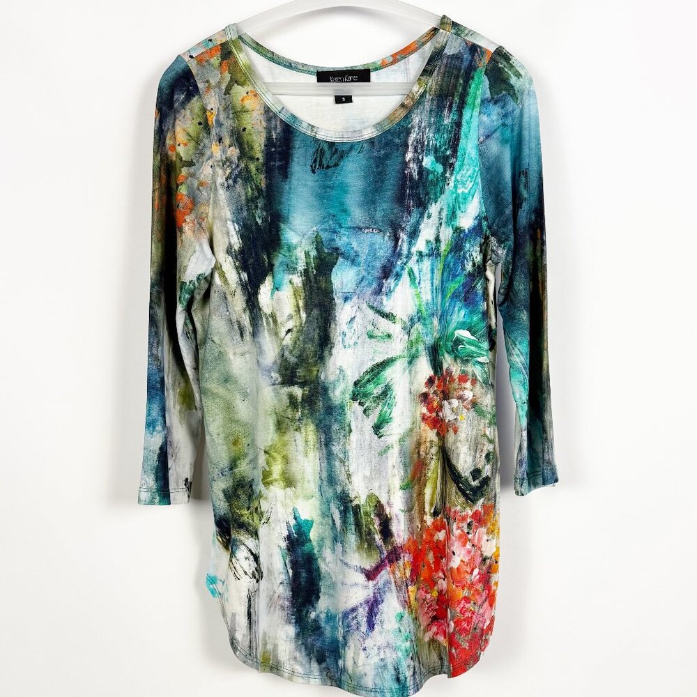 Karen Kane Colorful Painting Top Tunic - S